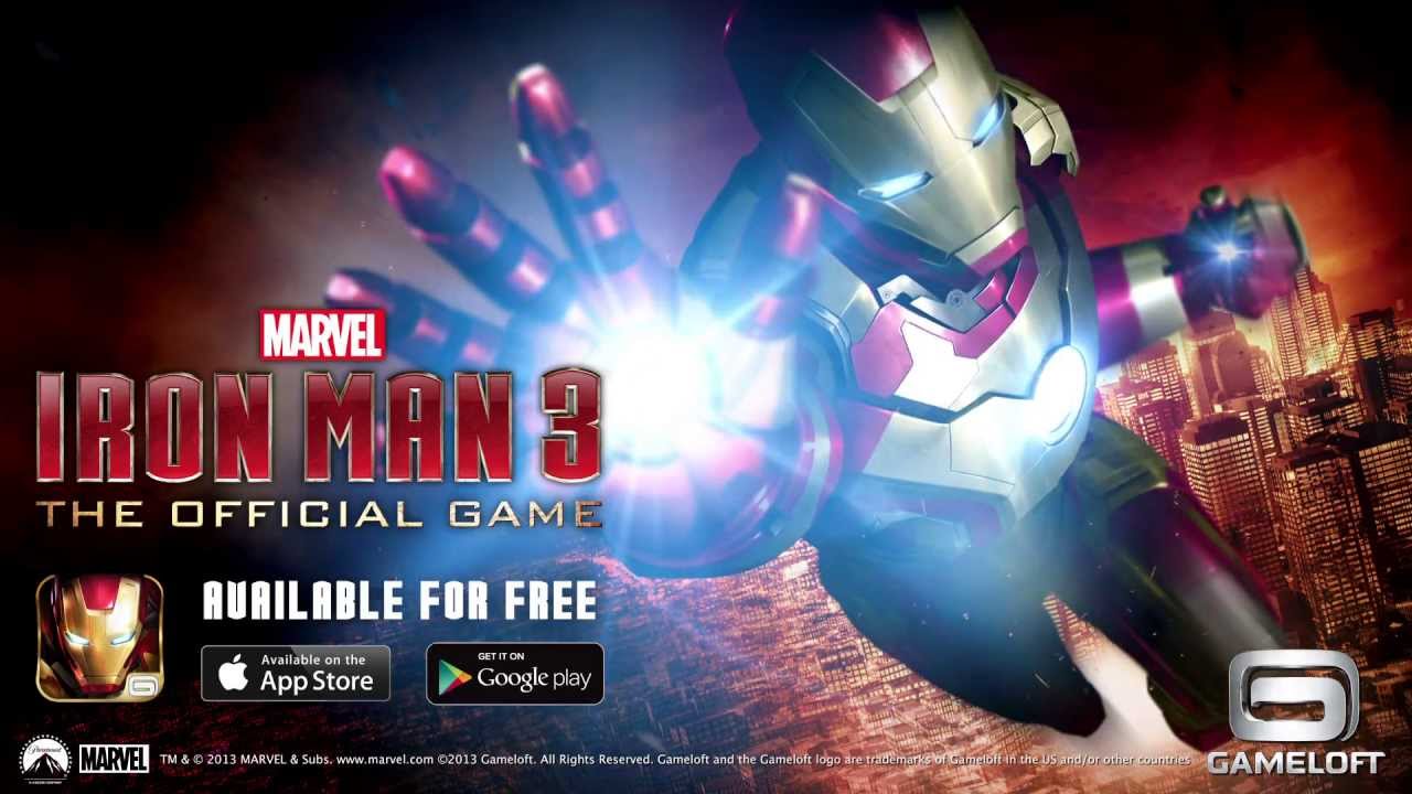 iron man 3 official game
